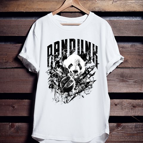 バスケTシャツ「PANDUNK」