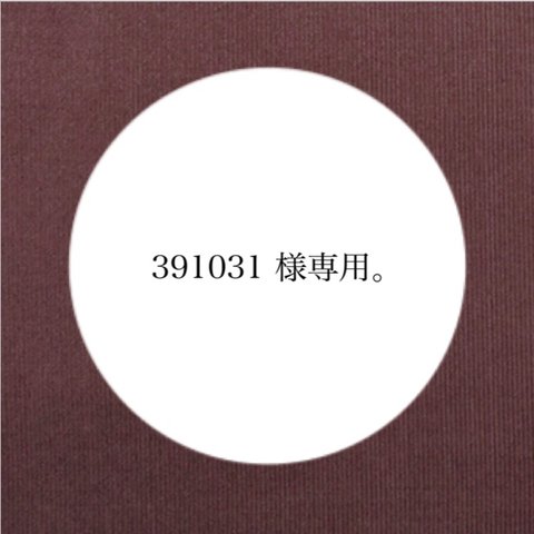 【 専用 】391031  様。