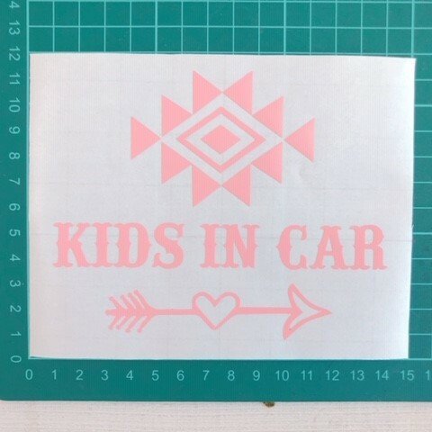 KIDS IN CARステッカー