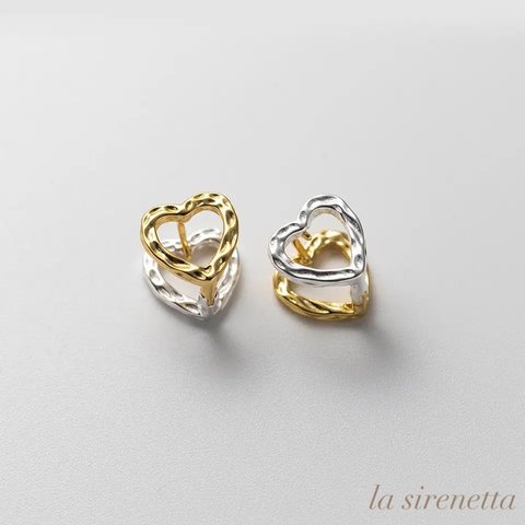 受注製作 ＊ reversible heart pierce