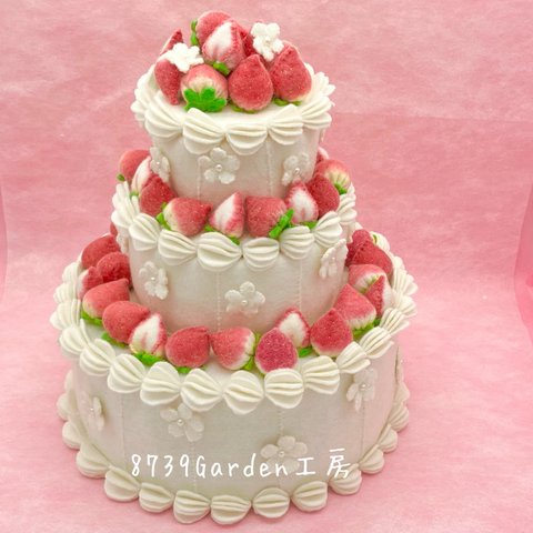 🍓苺の3段ケーキB-1