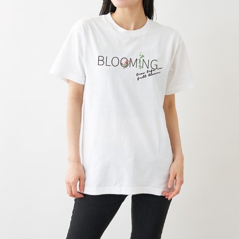 BLOOMING  Tシャツ ホワイト