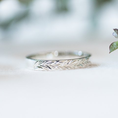 「olive」silver ring / sv950