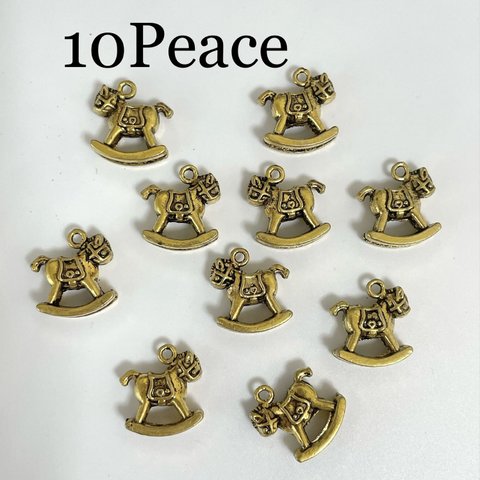 1セット現品限り！アンティークチャーム10Peace