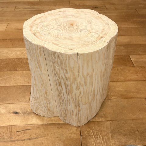 Hinoki Wood Stool No.630