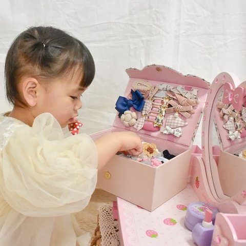 大切なお子さまへ贈る　ヘアアクセサリーケース 　フェリシテフェアリーケーキ　入園祝い　入学祝い　卒園祝い　進級祝い