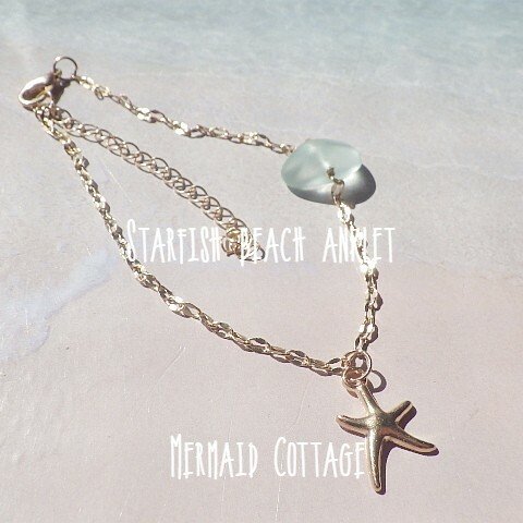 Starfish beach anklet☆アンクレット☆