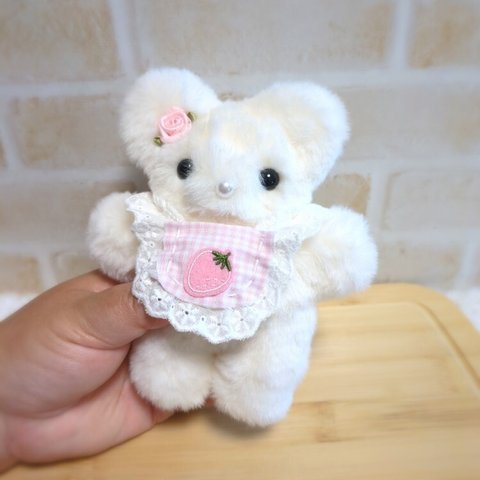 癒しのもふりん元気だしてくまたん♡　ぬいぐるみ　ハンドメイド