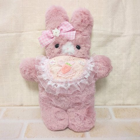 きゃろっと大好きもふりん♡　ぬいぐるみ　ハンドメイド　 うさぎ