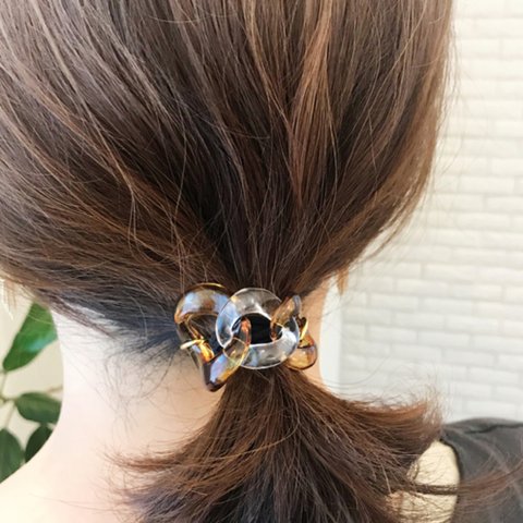 べっこうコルネ✭ヘアゴム