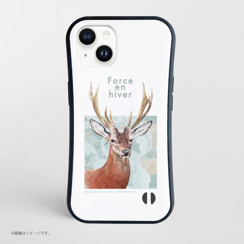 「DEER」耐衝撃グリップiPhoneケース