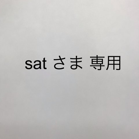 sat  さま　専用　 トールペイント  