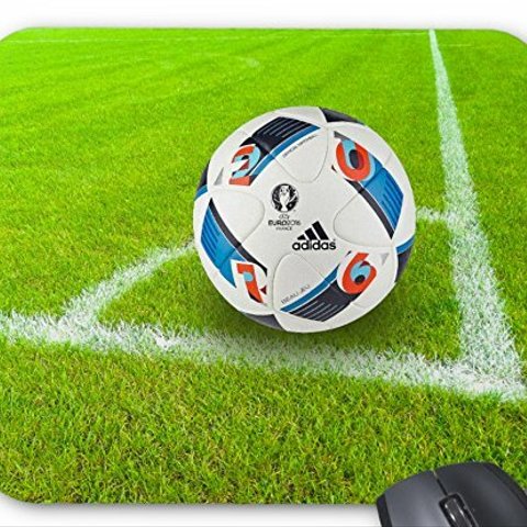 サッカーボールのマウスパッド：フォトパッド（ スポーツシリーズ ） (B)