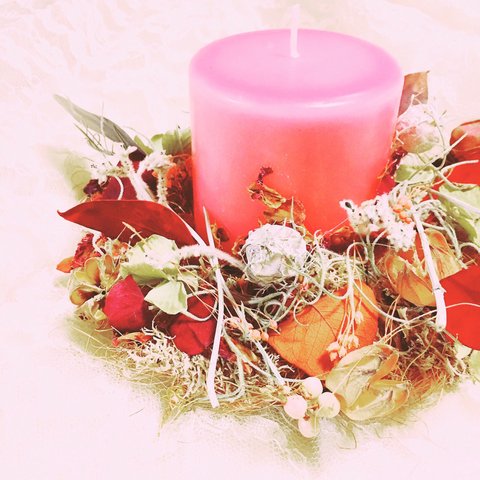 Romantic  Candle arrangement ♡バレンタイン♡ギフト♡キャンドル♡