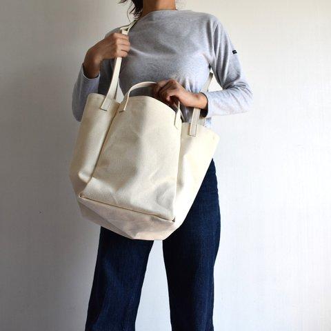 DROP2 SHOULDER TOTE BAG(キナリ)