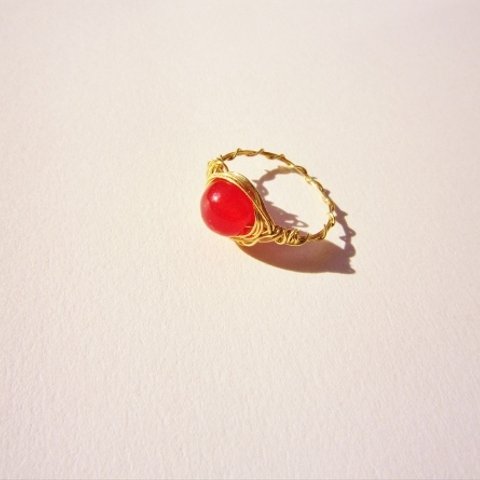 Red　Wire　Ring