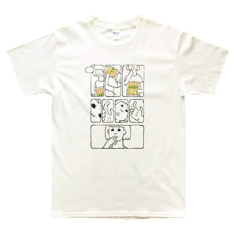 のりしおチップス【漫画Ｔシャツ】