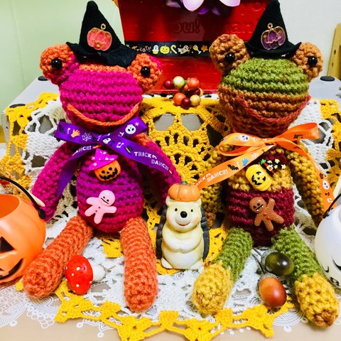 再販😃ハロウィンカエルちゃん🐸🎃👻