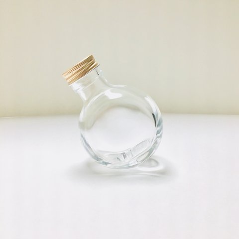 100mlフラスコ型ガラスボトル1本&ハーバリウムオイルセット