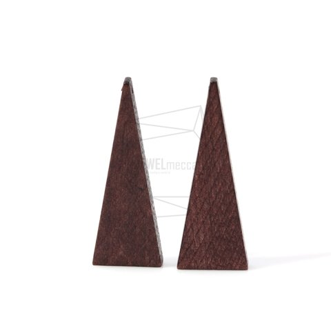 BSC-093-G【4個入り】トライアングルウッドビーズ,triangle Wooden Beads 