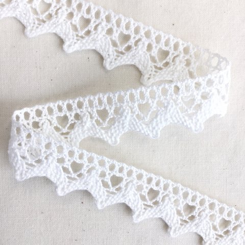 綿トーションレース　5ｍ   Cotton torchon lace