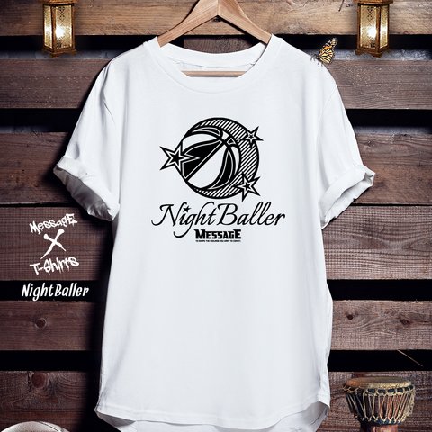 バスケTシャツ「NightBaller」