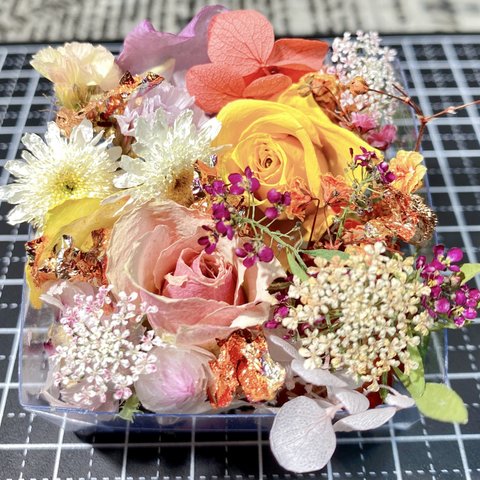 多種類のドライフラワー花材BOX