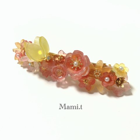 《Mami.t》花畑　バレッタ