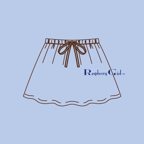 型紙　Skirt Lilybell (スカート　リリーベル)　
