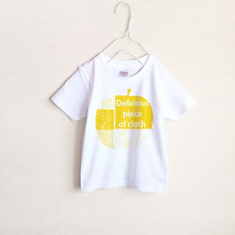 大きな黄りんご　Tシャツ（キッズ）