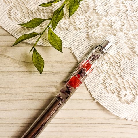 【pen】ハーバリウムボールペン〜grape〜