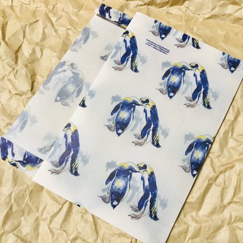 マゼランペンギン -Waxpaper bookjacket