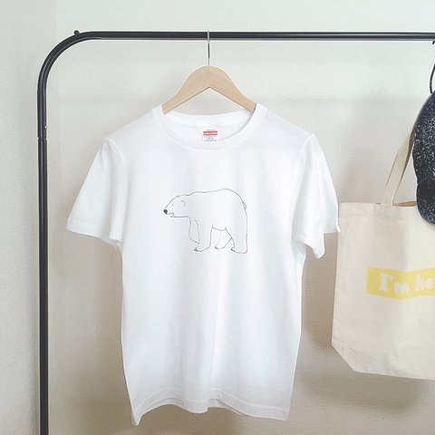 polar bear Tシャツ　＊受注生産