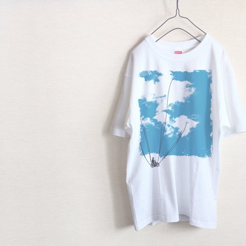 happy go lucky　大空散歩　6.2ozTシャツ（ハイグレード）