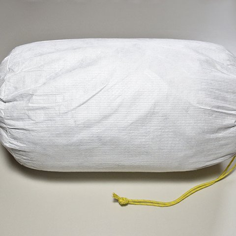 スタッフバッグ 5Lサイズ タイベック アウトドア シンプル 軽量 白 バッグ 巾着 マチ