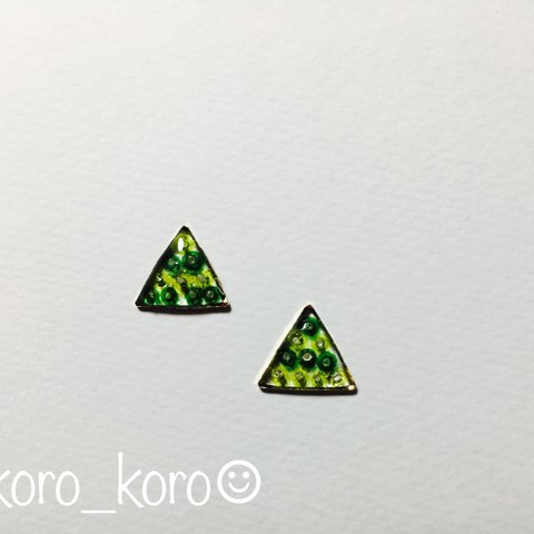 もくもく森【イヤリング】【ピアス】