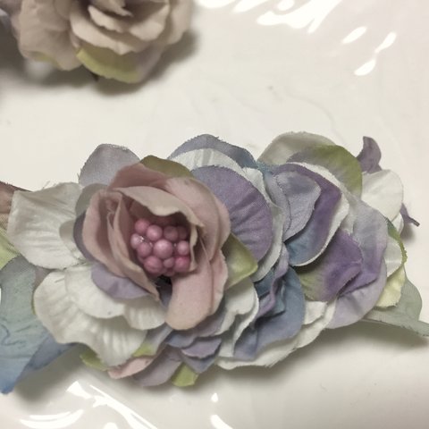 紫陽花バレッタ