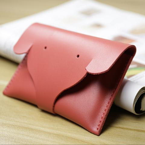 【送料無料！！】手作りアイデアゼロ財布真皮カードバッグレトロ牛革コインバッグ