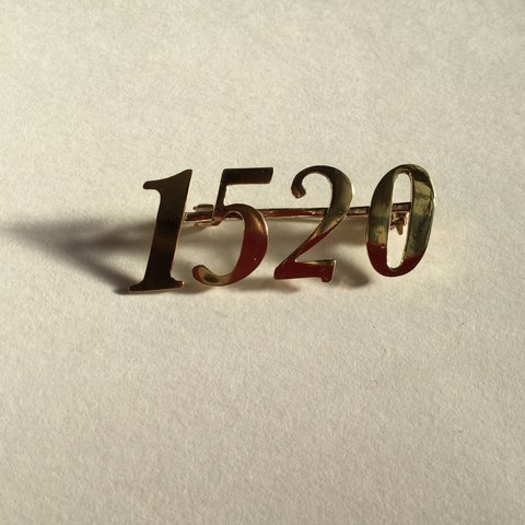 hotel room number series “1520”