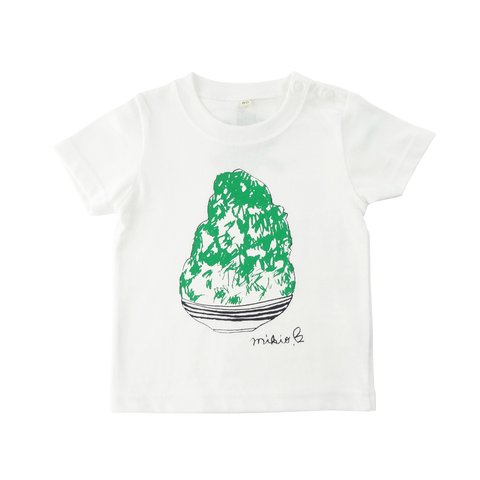 かき氷ベビーTシャツ 80 90 Melon