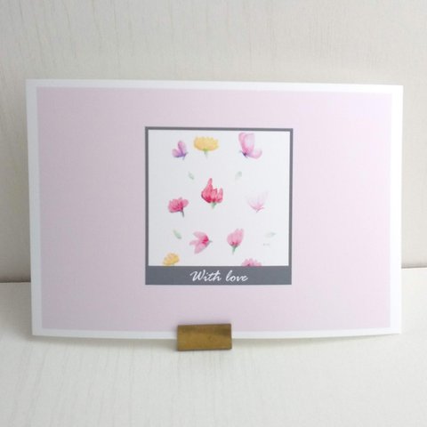 バレンタイン「香水」ポストカード /3枚セット　 ナチュラコ