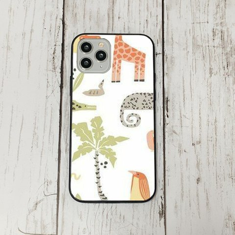 iphoneケース12 韓国 iphoneケース 強化ガラス おしゃれ 北欧 レトロアニマル　レトロ　アイフォン　リバティ　かわいい　流行り iface