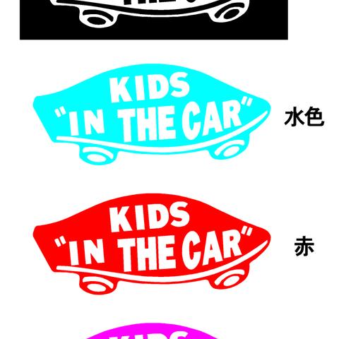 vansみたいなステッカー　kids in car スケーター　サーファー　バンズ