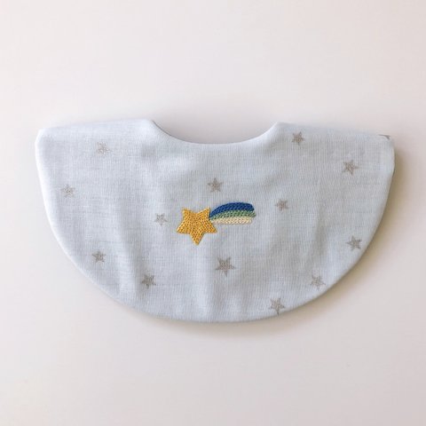 ＊刺繍スタイ＊ 流れ星