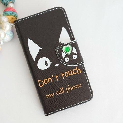 優しいDon't　touch my sell phone 自分用もちろん、プレゼントも喜び、スマホケース