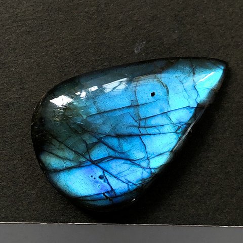 ラブラドライト[621] 42x28mm 75Cts　ルース ／天然石 ／ カボション