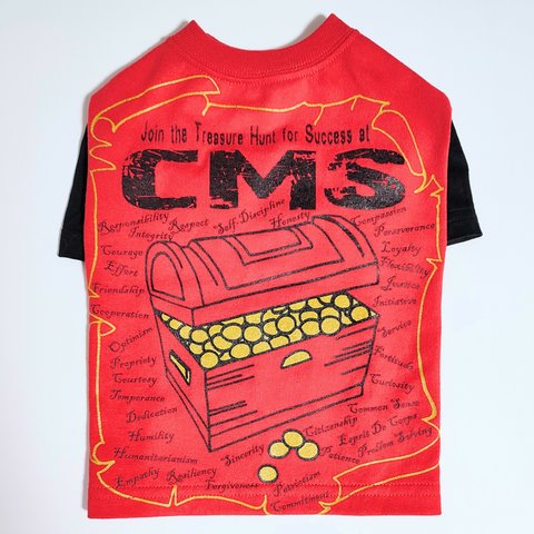 CMS 財宝 バイカラーTシャツ ドッグウェア