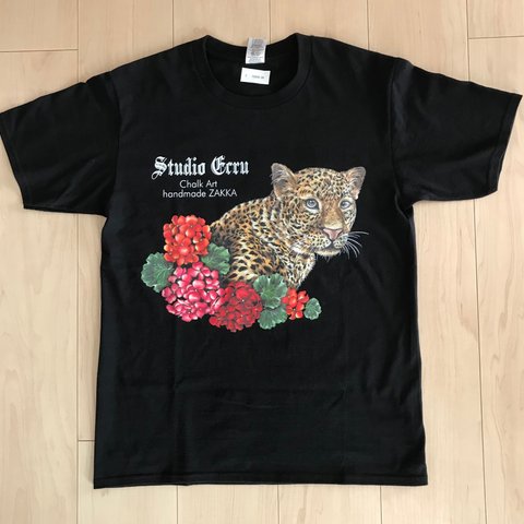 パリ豹Tシャツ
