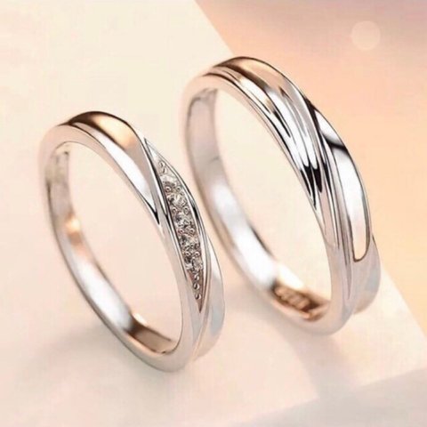 ✨✨人気✨カップルペアリング(フリー)刻印可　指輪　結婚　リング　単品　ペア