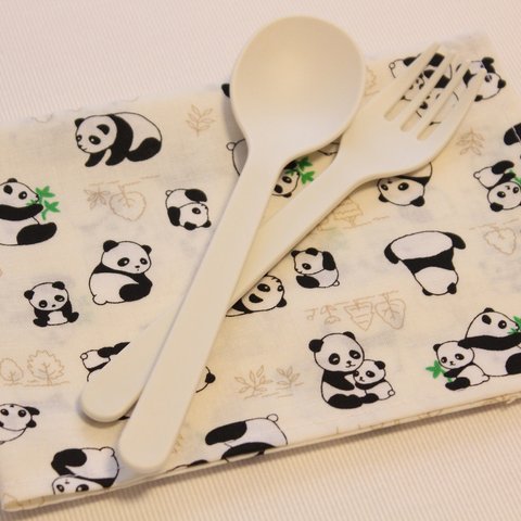 入園入学準備🌸パンダ柄🐼お子様ランチョンマット🍽